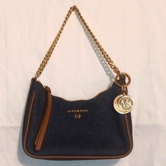 Micheal Kors Little Denim Purse - Picture 1 of 5